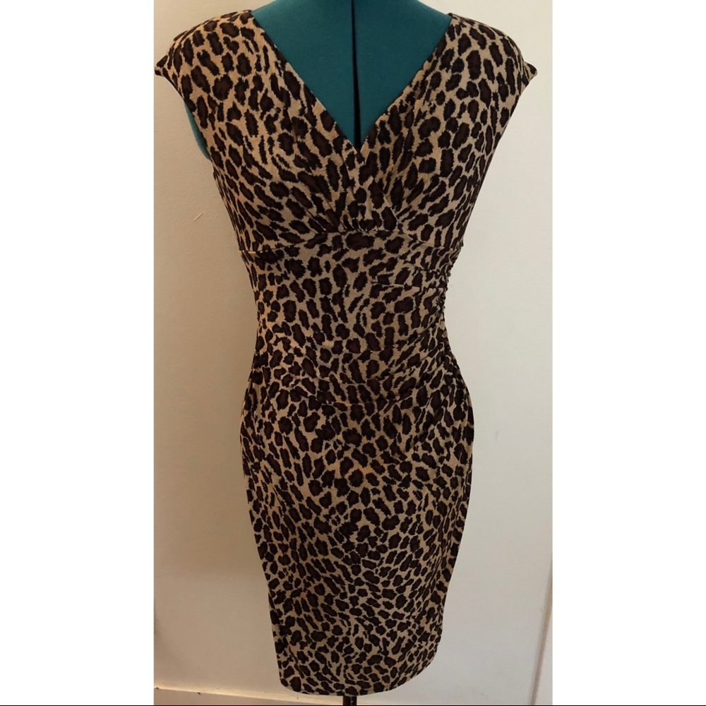 Leopard Wiggle Dress